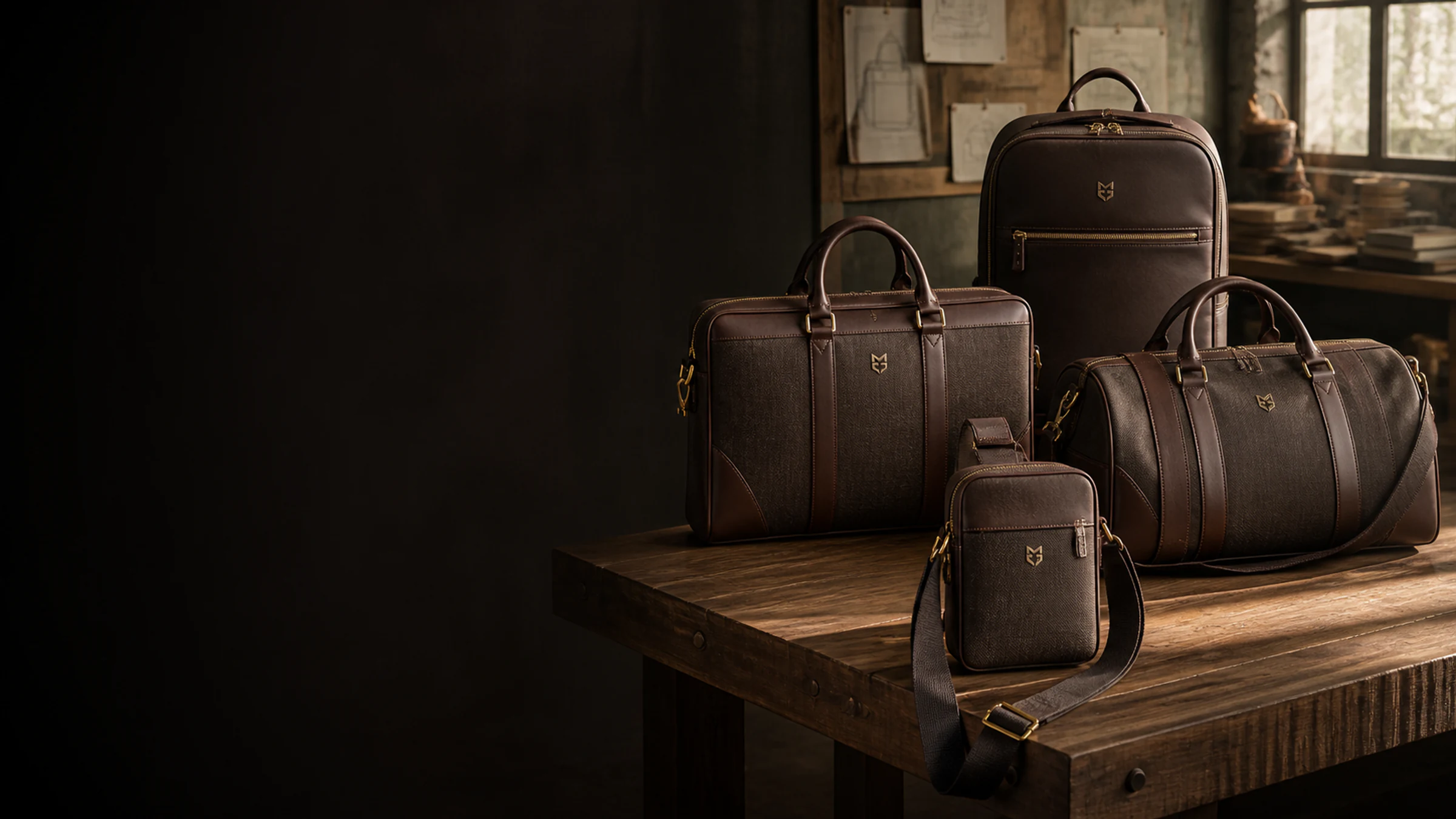 CHINEE MEN BAG custom backpack, briefcase, crossbody and travel bag collection
