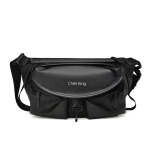 10L Waterproof Sling Crossbody Bag for Men Waist Bag with Magnetic Buckle Lightweight