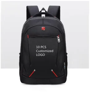 10pcs Custom logo Oxford 15.6 Inch Business Bag Casual Student Large Storage Bag Men’s Travel Laptop Backpack