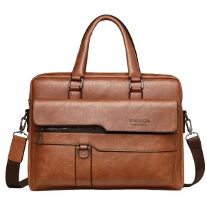 1101 Three Colors Custom Designer PU Leather Laptop Messenger Modern Men’s Cross body Handbags Bag