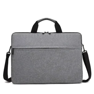 14 Inch Men’s Modern Portable Protective Laptop Briefcase with Custom Logo Waterproof Polyester Material