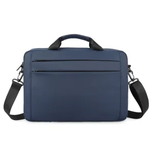 14 Inch Men’s Modern Portable Protective Laptop Briefcase with Custom Logo Waterproof Polyester Material