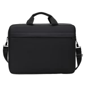 15.6 Inch Men’s Laptop Briefcase Custom Logo Waterproof Polyester Lightweight Portable Protective