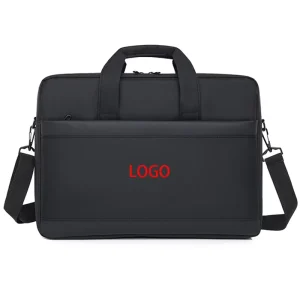15.6 Inch Men’s Modern Protective Portable Laptop Briefcase with Custom Logo Waterproof Polyester Material
