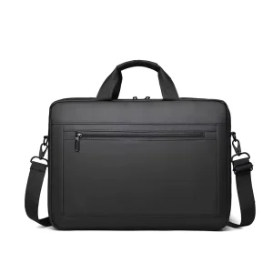 16 Inch Stylish & Fashionable Waterproof Men’s PU Crossbody Sling Laptop Briefcase with Outlooking Computer Briefcase