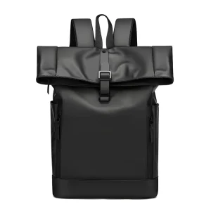 17 Inch Large Capacity Waterproof Street Trend Roll up Travel Backpack Business Computer Bag USB Laptop Men’s Backpacks