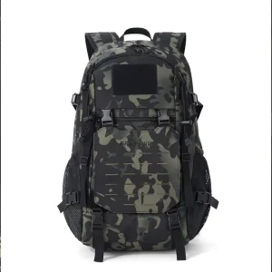 35L 900D Oxford Tactical Backpack with Frame Waterproof Camouflage Hiking Bag for Outdoor Travel Camping Rucksack