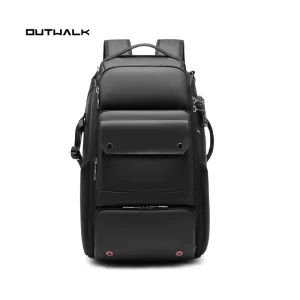 45L Large Capacity 17 Inch Laptop Bag TSA Lock Detachable Partition Water Resistant Shockproof Men’s Camera Backpack