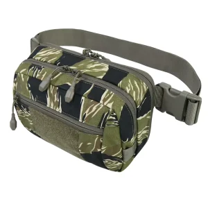 500D Nylon Molle Water Resistant EDC Utility Pouch Waist Chest Travel Tactical Fanny Pack CCW Concealed Carry Bags For Men