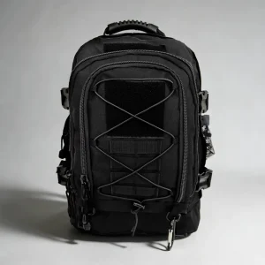 600D PVC Hiking Bags Camouflage Men’s Large Capacity Waterproof Expandable Tactical Backpack for Outdoor Sports Carrier Pack