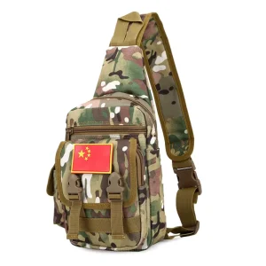 AJOTEQPT Men’s Tactical Crossbody Messenger Laptop Bag Comfortable Shoulder Chest Sling Travel Bag