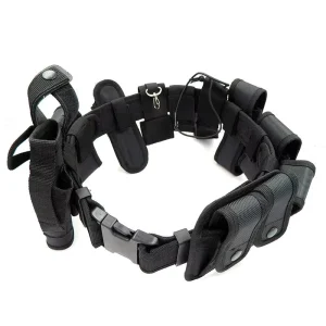 Adjustable Multifunctional Training Security Belts Outdoor Tactical Training Utility Kit Duty Belt with Pouch Set