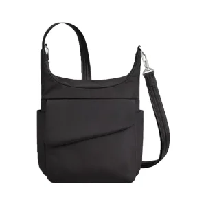 Anti Theft Crossbody Bag RFID Blocking Cut Resistant Strap Slash Proof Multi Lock Pocket Travel Messenger Shoulder Bag
