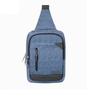 Anti Theft Polyester Zipper Casual Men’s Shoulder Chest Bags for Laptop Crossbody Fashion Oxford Bag