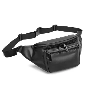 Anti theft Men’s Waist Bag Waterproof Chest Business Shoulder Bag Fashion Crossbody Sling Bags for Men
