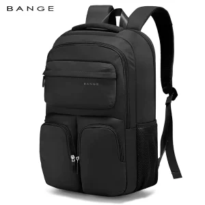 BANGE Daily Bag Mochila Waterproof Custom Student Travel Men Laptop Backpack