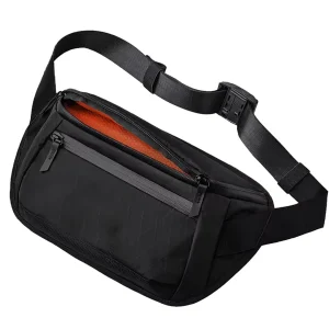 BSCI Factory Quick Release YK K Zippers Waterproof Nylon Fabric Adjustable Strap Men’s X Pac Waist Bag