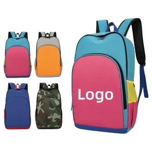 Back To School Student Backpacks Large Capacity Multicolor Custom Design Logo Kids School Bags Stationary And School Supplies