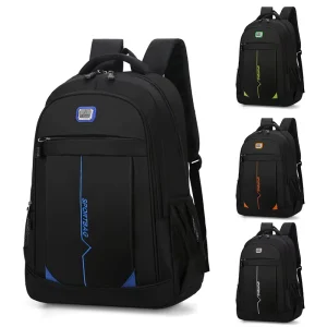 Backpack Men’s Casual Trendy Computer Backpack Large Capacity Student Backpack Outdoor Travel Bag