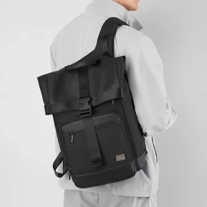 Backpack for Men Laptop Backpack Student Travel Waterproof Backpack Air Cushion Shoulder Strap Oxford School Bag 2207