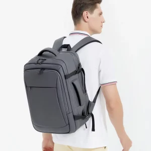 Backpack for Men’s Waterproof Laptop Backpack USB with Large Capacity Business Travel Casual Sports Backpacks +logo