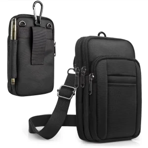 Belt Bag Men’s Mobile Phone Case for Hanging Men’s Handbag Shoulder Bag Small Waist Bag