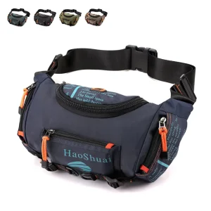 Belt Hip Nylon Tactical Shoulder Lightweight Custom Messenger Sling Chest Crossbody Fanny Pack Men’s Bag Waist Bags