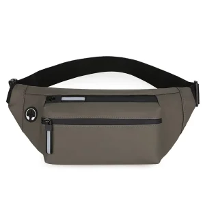 Belt Nylon Belly Travel Canvas Casual Custom Messenger Belt Sling Chest Crossbody Fanny Pack Men’s Bag Waist Bags