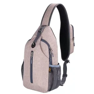 Best Seller Colorful Customized Logo Fashion Anti Theft Messenger Crossbody Bag Sling Backpack for Men Women