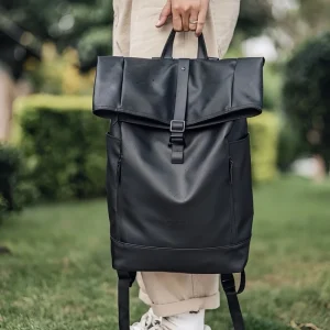 Boys Fashion Backpack Simple Travel Vintage Waterproof Anti Theft Expandable Large Capacity Computer Backpack Senior