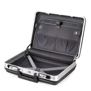 Brief Case for Men Professional Leather Briefcase With Lock Hard Shell Brief Case Men’s Hard Briefcase for Work Office Travel