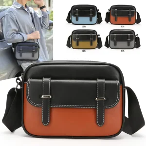 Bulk Custom Designer Waterproof Luxury Diagonal Bag Pu Leather Travel Fashion Lightweight Anti Theft Crossbody Shoulder Sling