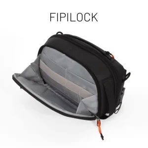 Business Anti Theft Men’s Small Waterproof PU Crossbody Messenger Sling Fingerprint Lock Zipper Closure Portable Fashion Bag