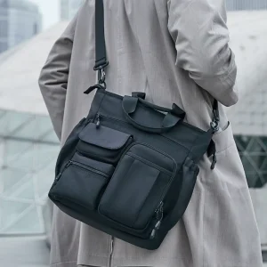 Business Briefcase Bags for Men Messenger Bag Fit 14 Inch Laptop Shoulder Bags