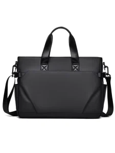 Business Casual Men’s Handbag Commute Laptop Bag Short Trip Travel Bag Multi-functional Simple Crossbody Bag