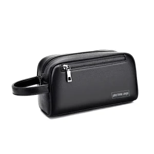 Business Casual Waterproof PU Leather Handbag Password Lock Anti Large Capacity Business Hand Bag for Men