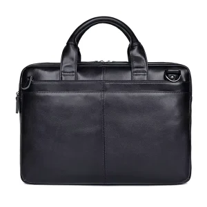 Business Genuine Leather Men’s Hard Bag Factory Source Laptop Bag Single Shoulder Crossbody Briefcase Waterproof