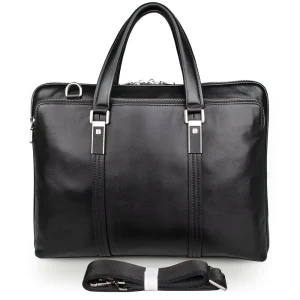 Business Genuine Leather Men’s Lawyer’s Briefcase Factory Briefcase Men’s Handbag Crossbody Bag