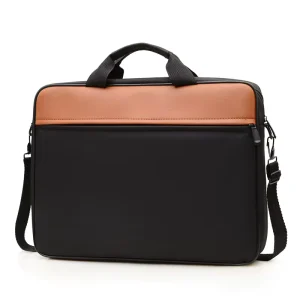 Business Oxford Simple Sling Lightweight Durable Portable Men’s Briefcase Bag for 15.6 Inch