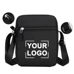 CJX488 Custom Casual Logo Men’s Messenger Bags Small Cross Body Unisex Outdoor Shoulder Tool Bag for Men Designer Bags