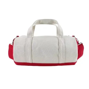 Canvas 20L Luggage Travel Bag Dry-wet Separation Bag Custom Logo Cylindrical Women’s and Men’s Sports Bag for Gym