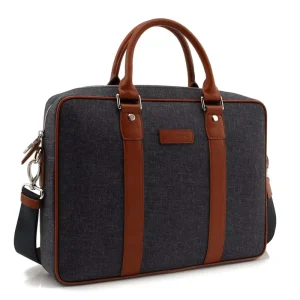 Canvas Laptop Bags for Men Business Briefcase Computer Bags