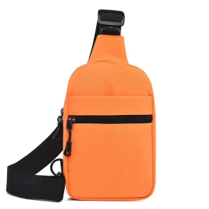 Canvas Men’s Messenger Bags Fashion Sling Crossbody Bags for Womens Teens Casual Small Waist Chest Bags Purse