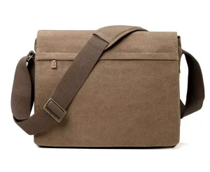 Canvas Messenger Bags with Shoulder Strap for Men