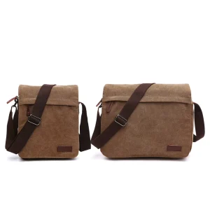 Canvas Messenger Sling Bag Women’s Fashionable Messenger Bag for Men