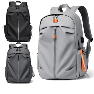 Casual Backpack Men’s Business Computer Bag College Student Bag Large Capacity Outdoor School Bag