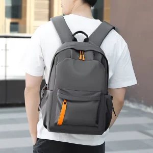 Casual Fashion Campus Bag Waterproof Travel Back Pack Black Business Travel Laptop Backpack