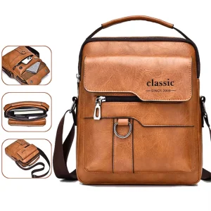 Casual Fashionable Shoulder Bag Waterproof Luxury Crossbody Bag Best Gift for Men