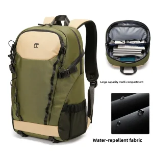 Casual Men’s Backpack Large Capacity Outdoor Hiking Bag Multifunctional Travel Backpack Stylish Men’s Computer Bag