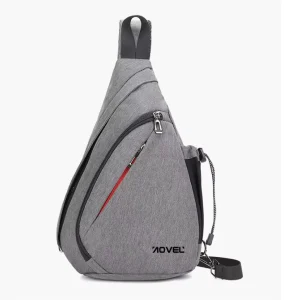 Casual Multifunctional Sling Bag Large Capacity Men’s Outdoor Chest Bag Shoulder Crossbody Bag